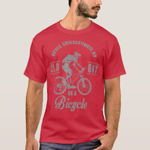 Camiseta Mens retirados Ciclismo en bicicleta de montaña MB