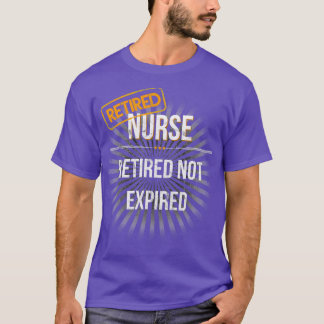 Camiseta Mens Retired Nurse Retirement Gift for Nurses