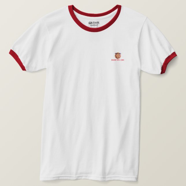 Camiseta mens ringer tshirt fresco diseño ecológico (Anverso del diseño)