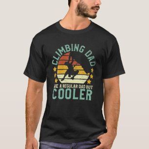 Camiseta Mens Rock Climbing Dad Mountain Climber Funny