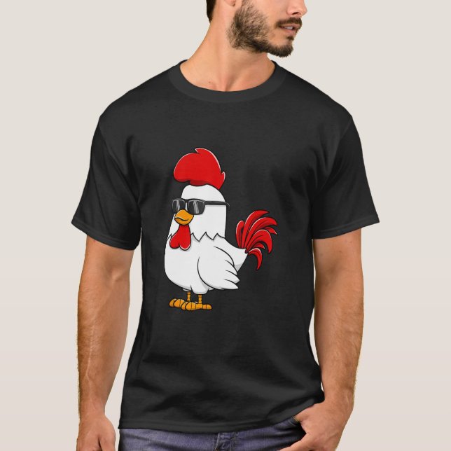 Camiseta Mens Rooster (Anverso)