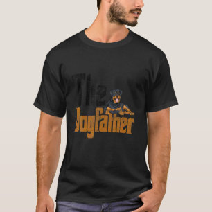 Camiseta Mens Rottweiler Dog Dad Dogfather Papi Fathe