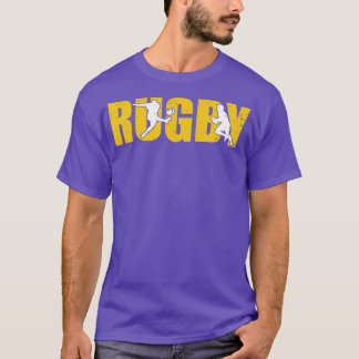 Camiseta Mens Rugby Player Funny Sports Rugby