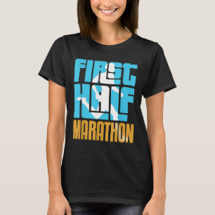 Camiseta Mens Runner Corriendo Hombres Primera Medio Marató