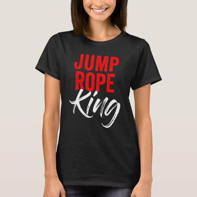 Camiseta Mens Saltan Rope King Rope Saltando Rope Saltando  (Anverso)