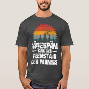 Camiseta Mens Saw chips fairy dust man lumberjack craftsman