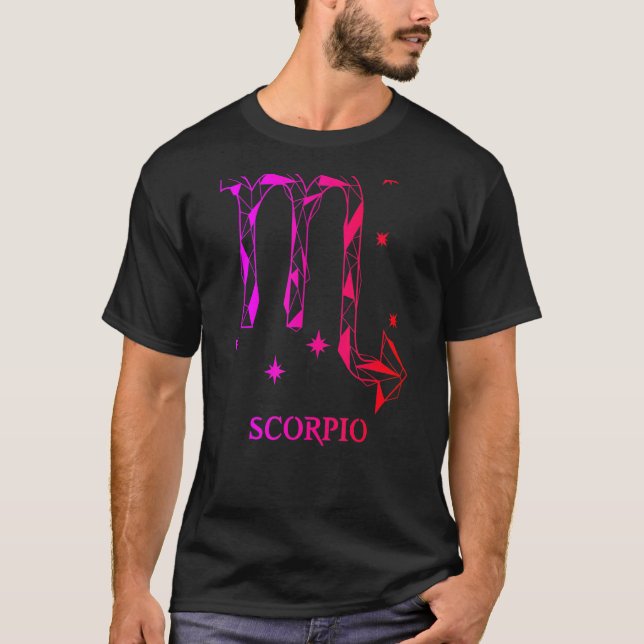 Camiseta Mens Scorpio Zodiac 2 (Anverso)