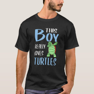 Camiseta Mens Sea Turtle A Este Niño Realmente Le Encantan