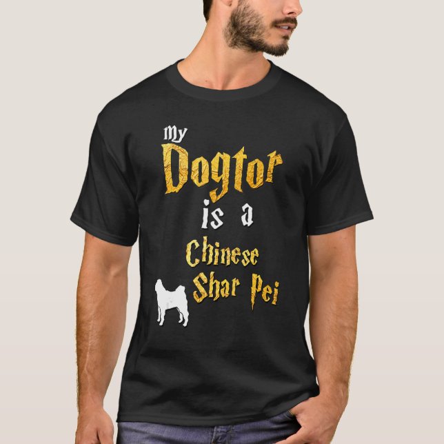 Camiseta Mens Shar Pei Shar Pei (Anverso)