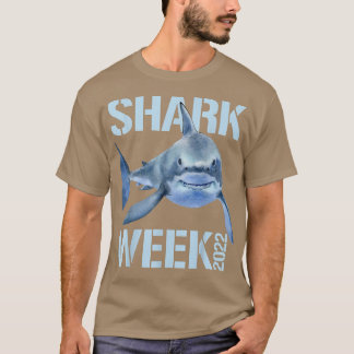 Camiseta Mens Shark 2022 Week Passion Shark Lover Ocean Sea