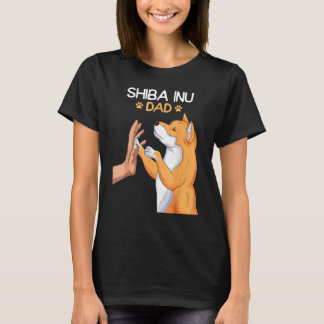 Camiseta Mens Shiba Inu Dad Dog
