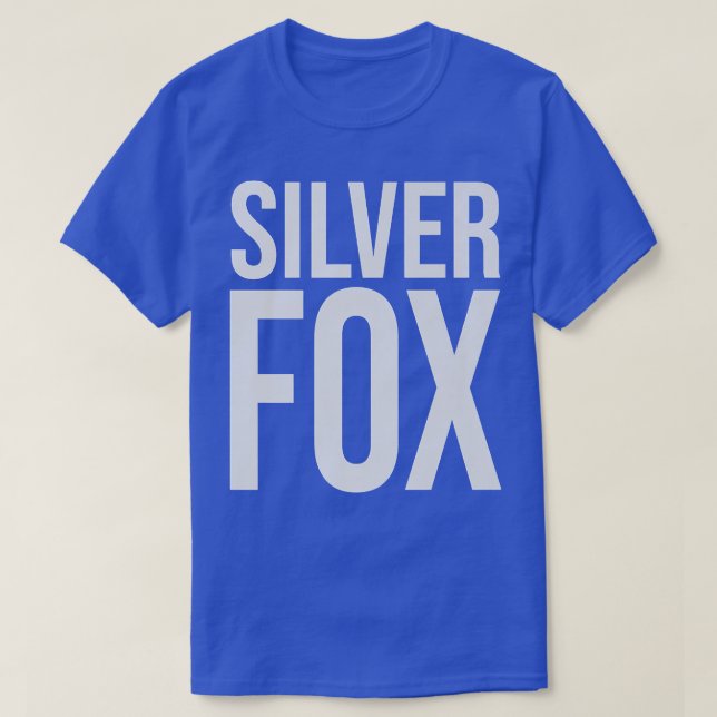 Camiseta Mens Silver Fo (Diseño del anverso)