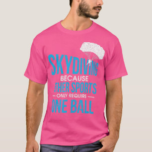 Camiseta Mens Skydive Extreme Athlete Skydiving Design para