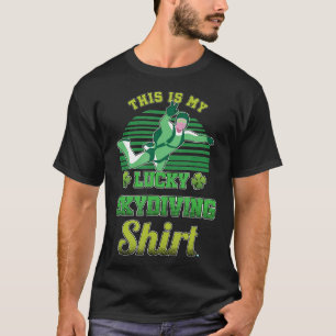 Camiseta Mens Skydiving Parachuing Skydive Skydiver L