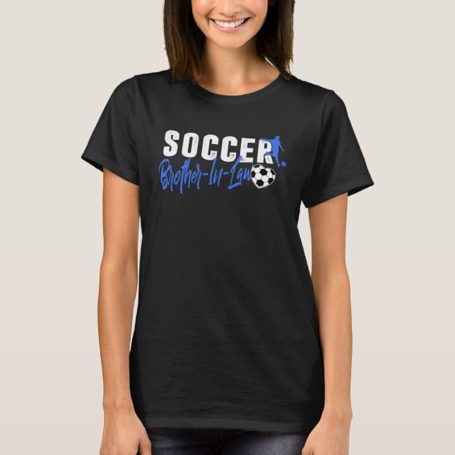 Camiseta Mens Soccer Brother In Law Family Matching Sport L (Anverso)