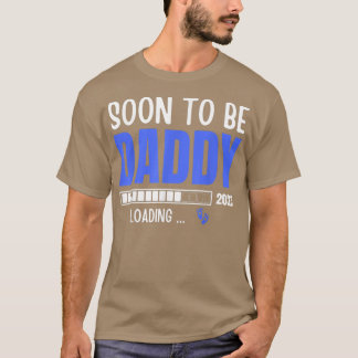 Camiseta Mens Soon To Be Daddy Est