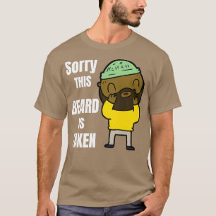 Camiseta Mens Sorry This Beard Is Taken Shirt Valentines Da