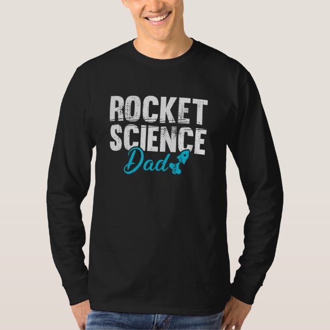 Camiseta Mens Space Engineering Aerospace Rocket Science Da (Anverso)