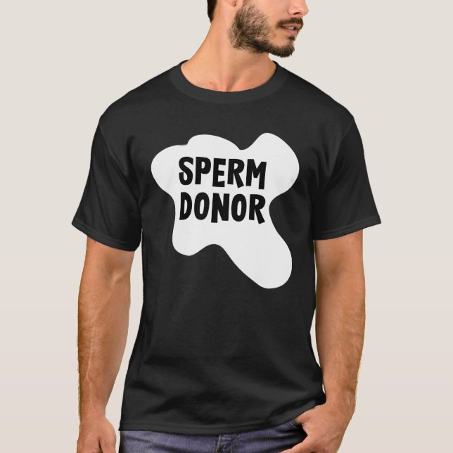 Camiseta Mens Sperm Donor (Anverso)