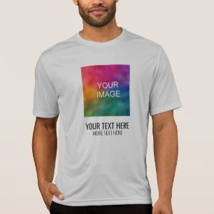 Camiseta Mens Sport T-Shirs Su plantilla de texto de imagen