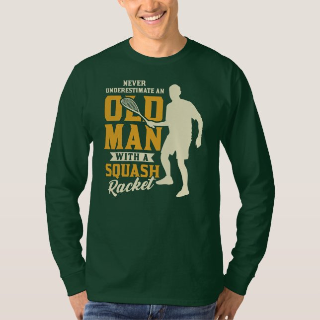 Camiseta Mens Squash center squash squash club  (Anverso)