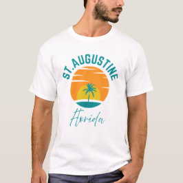 Camiseta Men's St. Augustine Beach Florida T-Shirt
