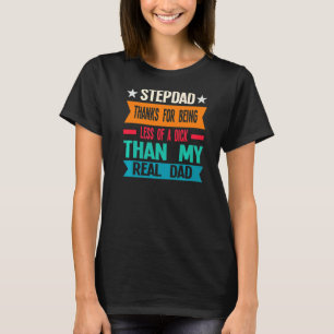 Camiseta Mens Stepdad Gracias Por El Padre Real