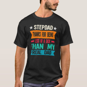 Camiseta Mens Stepdad Gracias Por El Padre Real