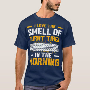 Camiseta Mens Street Drag Racer Me Encanta El Olor De Quema