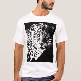 Camiseta Mens T-Shirt Pop Art Template Animales Cabeza de l
