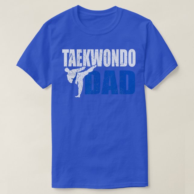 Camiseta Mens Taekwondo Dad Gift Idea Tae Guay Taekwondo Un (Diseño del anverso)