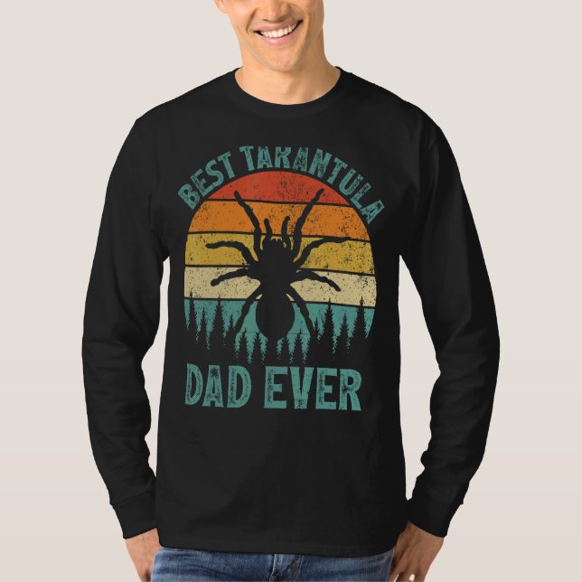 Camiseta Mens Tarantula Vintage Mejor Tarantula Dad (Anverso)