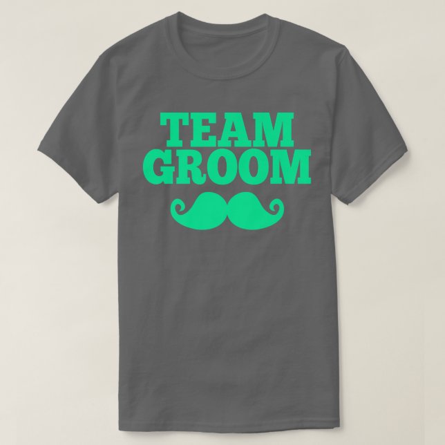 Camiseta Mens TEAM GROOMMen Bachelor Stag Night Party67 (Diseño del anverso)