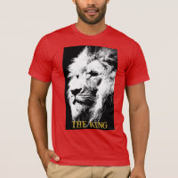 Mens Tee Bella Canvas manga corta rojo
