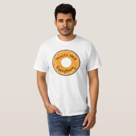 Camiseta Mens Tee Donuts Ayuda Todo