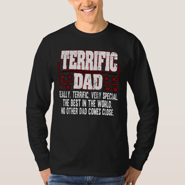 Camiseta Mens Terrible Día del Padre (Anverso)