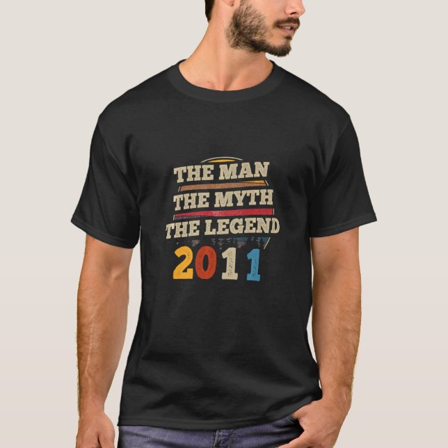 Camiseta Mens The Man Myth Legend 2011 (Anverso)