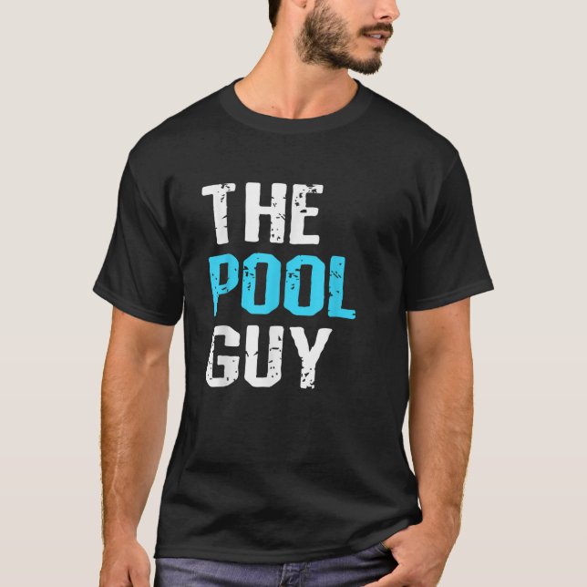 Camiseta Mens The Pool Guy Funny Swimming Summer Sp (Anverso)