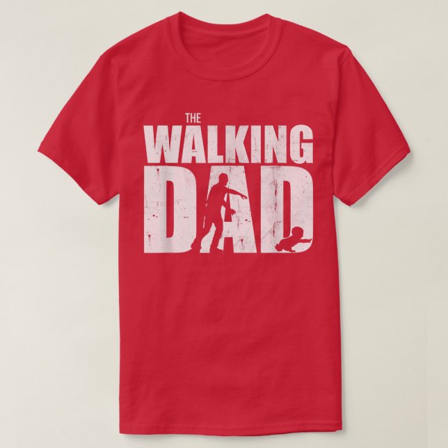 Camiseta Mens The Walking Dad T  (Diseño del anverso)