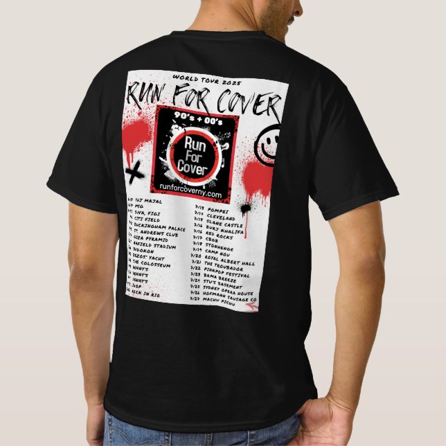 Camiseta Mens Tour Dates Shirt (Reverso)