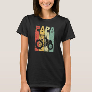 Camiseta Mens Tractor padre tractor agricultor agri