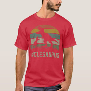 Camiseta Mens Tre Dino 1 Kid Rawr Uncle s, Diversión Uncles