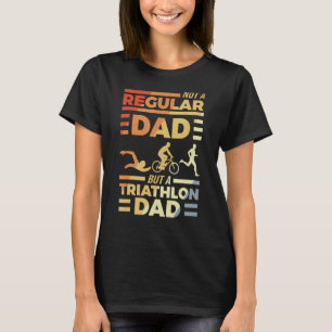 Camiseta Mens Triathlon Papa Motivation Cita Triatlete