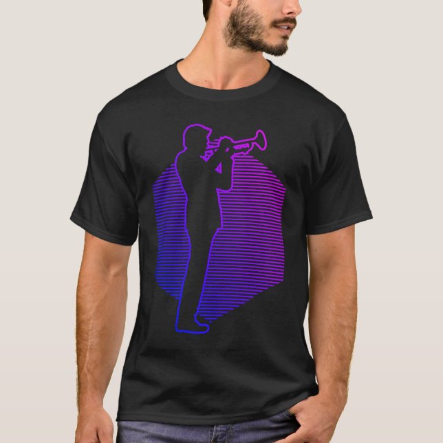 Camiseta Men's Trumpet Player (Anverso)