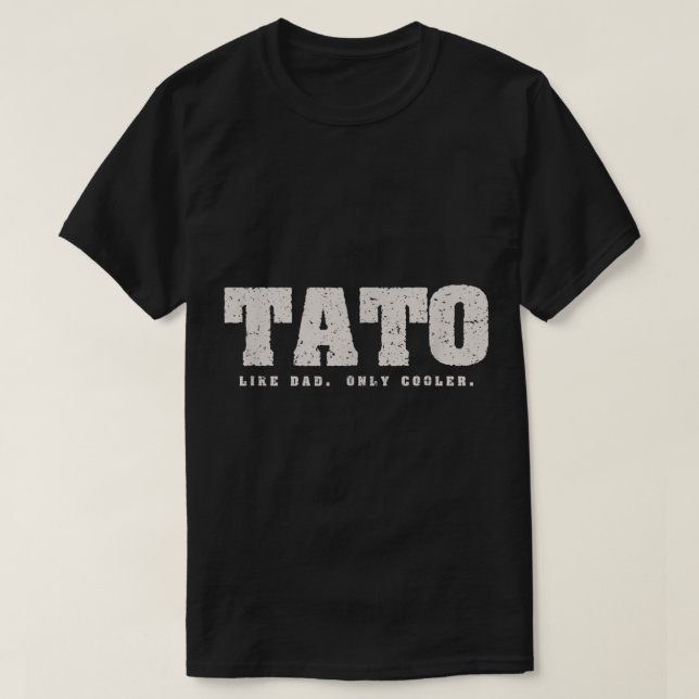 Camiseta Mens Ukrainian Tato Shirt Ukrainian Dad Father Gif (Diseño del anverso)