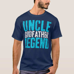 Camiseta Mens Uncle Godfather Leyenda