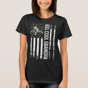 Camiseta Mens Usa Reel Guay Abuelo Para Papi Pescando Fath