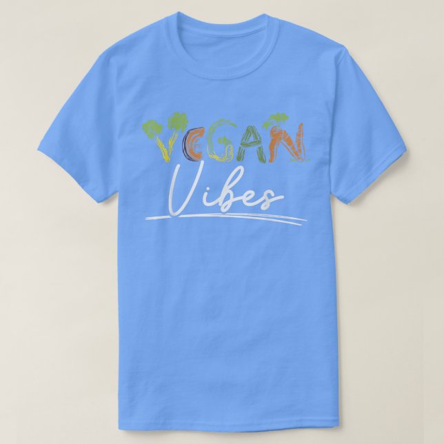 Camiseta Mens Vegan Vibes (Diseño del anverso)
