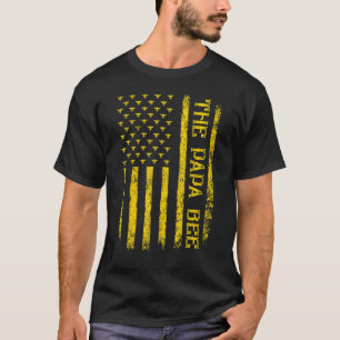 Camiseta Mens Vintage Bee American Flag, el padre de Bee Pa