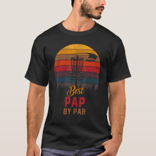 Camiseta Mens Vintage Best Pap By Par Daddy Golfer Father's